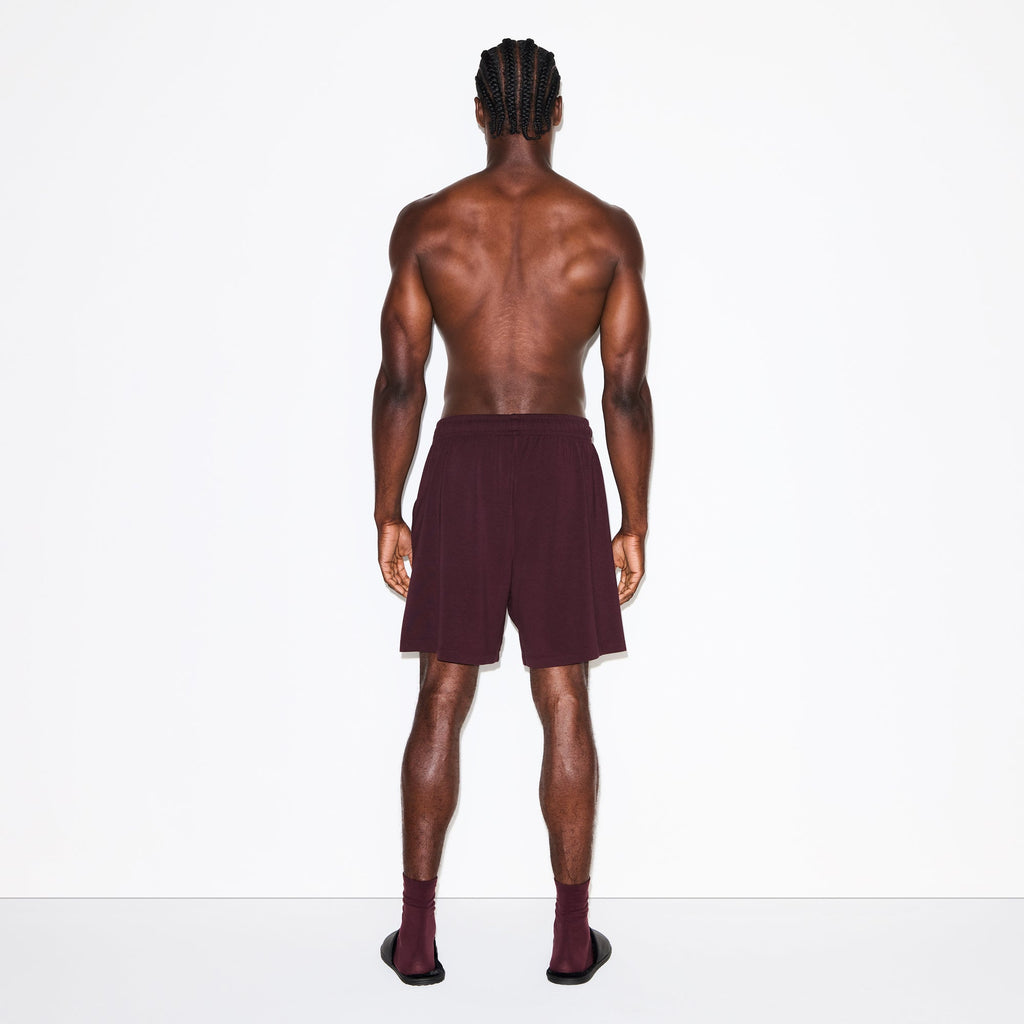 JERSEY LOUNGE MENS RELAXED SHORT | CURRANT