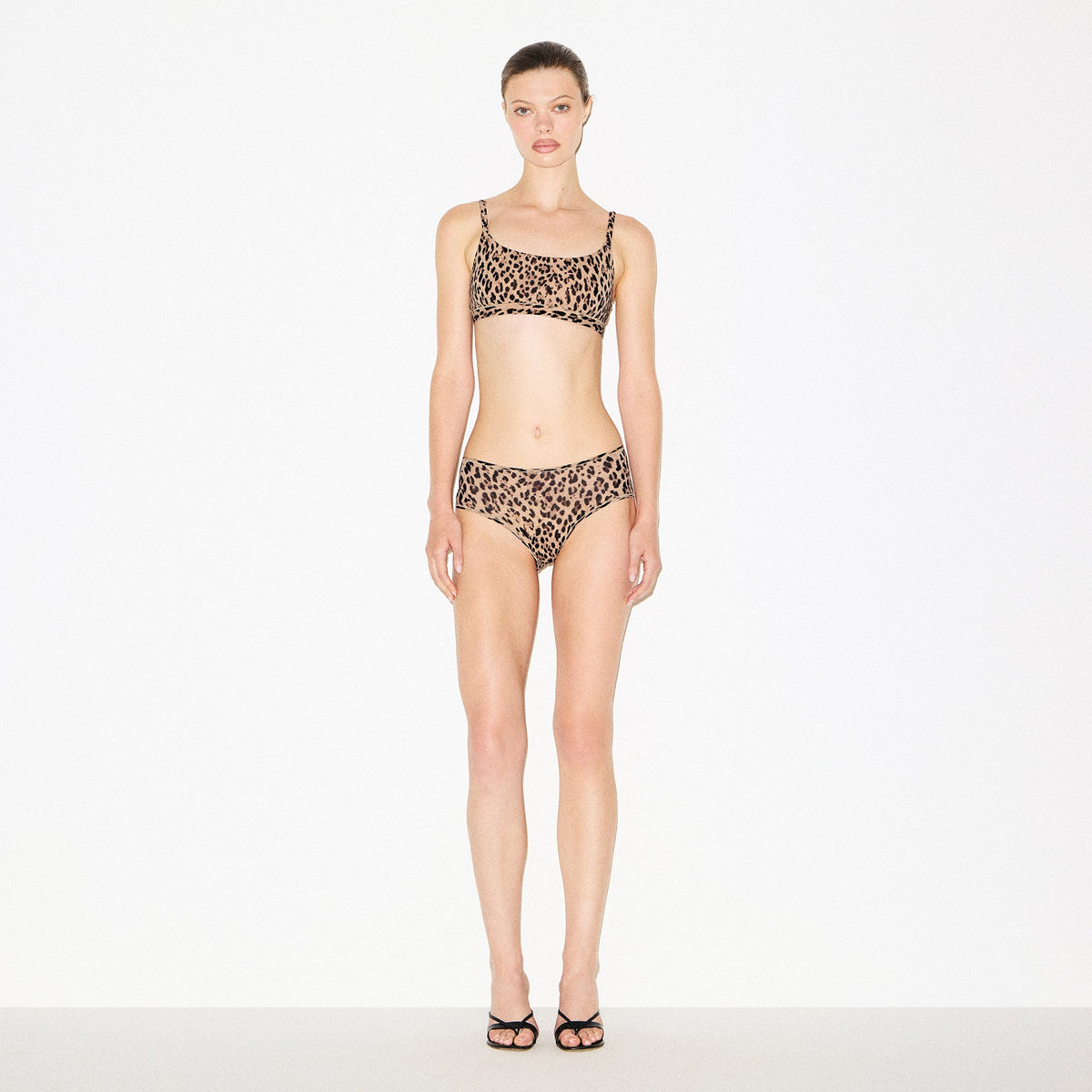 FITS EVERYBODY SCOOP BRALETTE | SIENNA JAGUAR PRINT