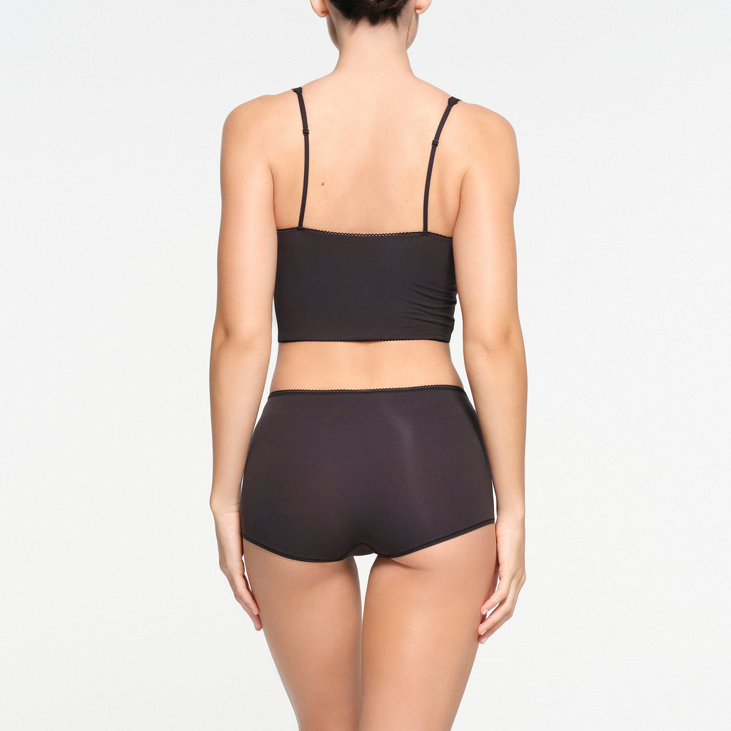 FITS EVERYBODY PICOT BOY SHORT | ONYX