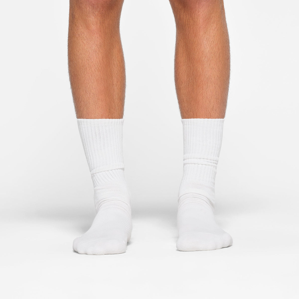 MENS TUBE CREW SOCK 3-PACK | CHALK