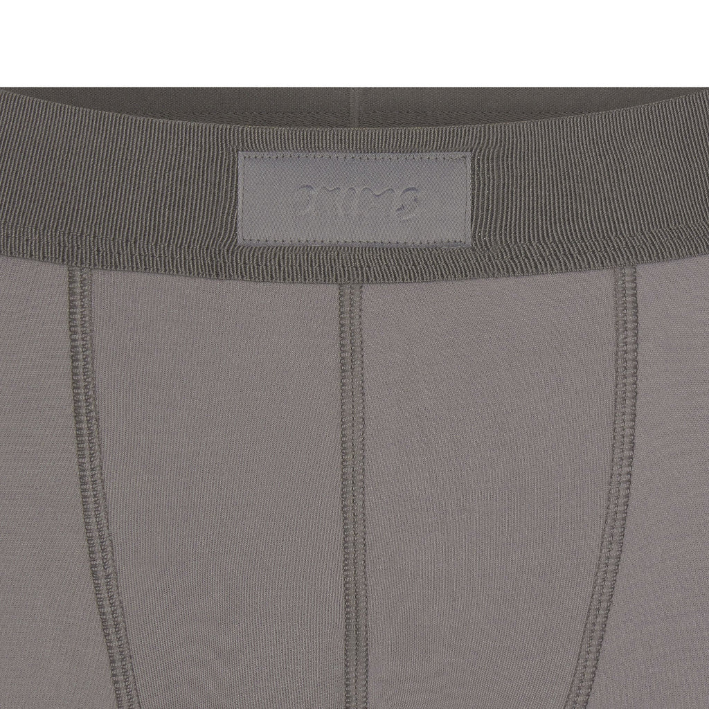 SKIMS COTTON MENS 5" BOXER BRIEF | WASHED GUNMETAL