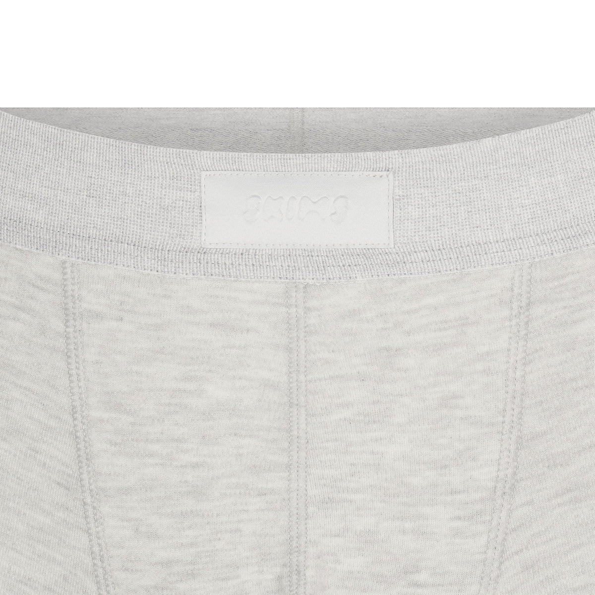 SKIMS COTTON MENS 3" BOXER BRIEF | LIGHT HEATHER GREY
