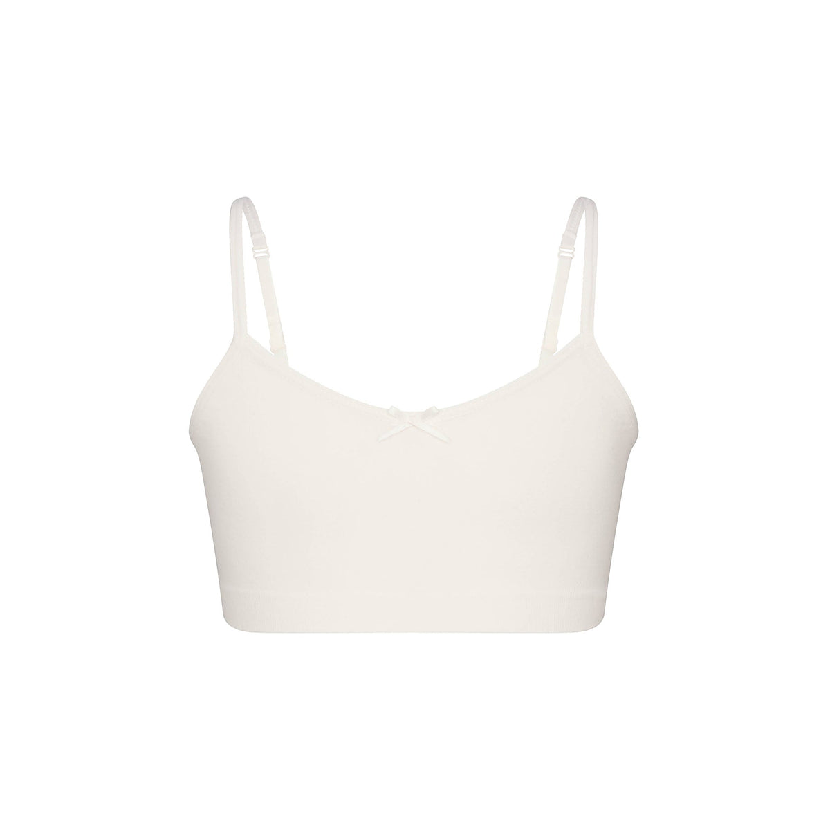 COTTON SEAMLESS JUNIORS BRALETTE 2-PACK | MARBLE AND BALLET