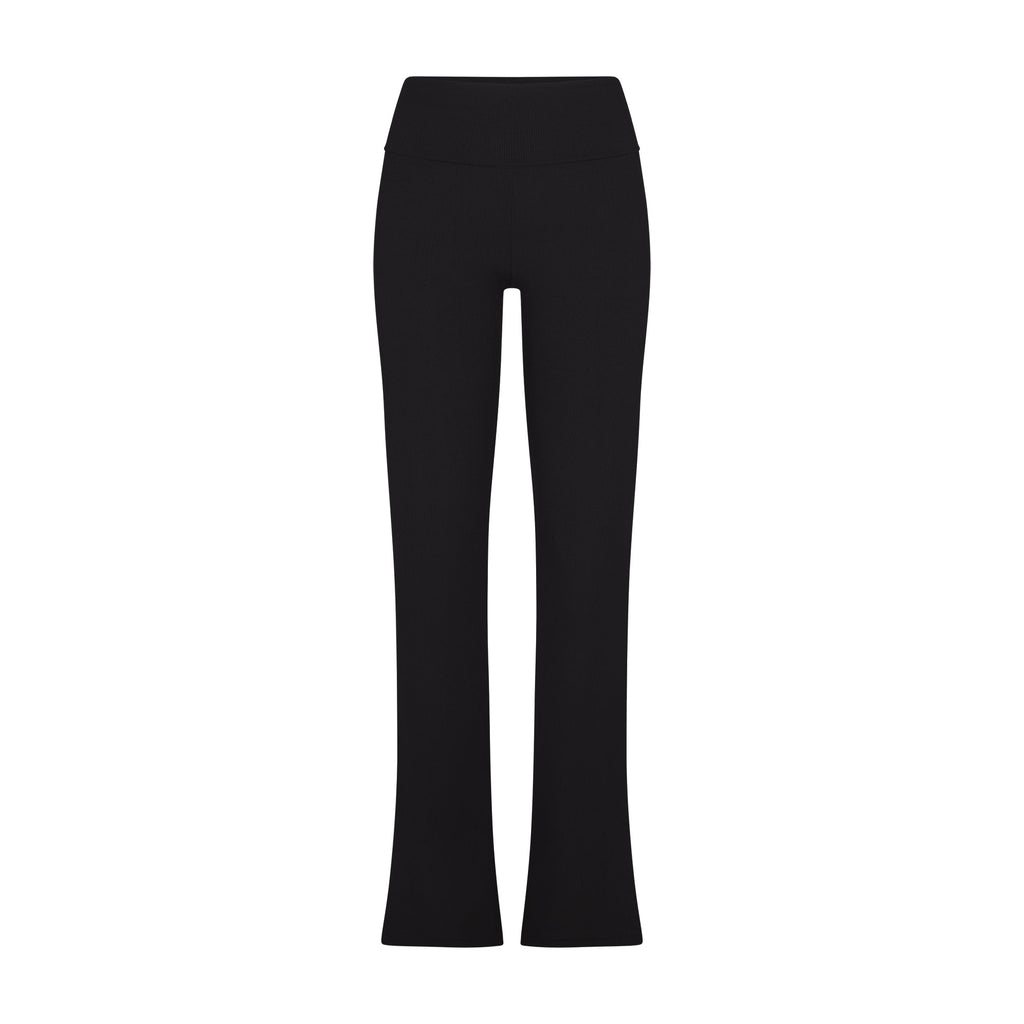 SOFT LOUNGE FOLDOVER PANT | ONYX