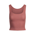 COTTON RIB TANK | REDWOOD