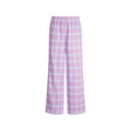 FLANNEL SLEEP OVERSIZED PANT | COTTON CANDY PLAID