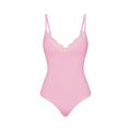 FITS EVERYBODY LACE PUSH-UP BODYSUIT | BUBBLEGUM TONAL