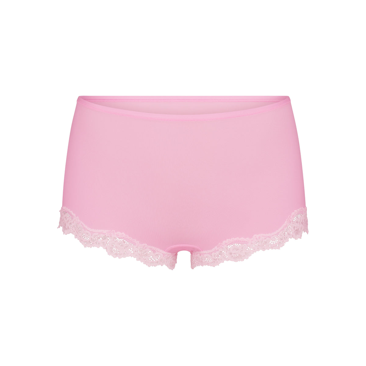 FITS EVERYBODY LACE BOY SHORT | BUBBLEGUM TONAL