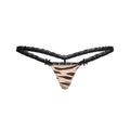 FITS EVERYBODY LACE MICRO THONG | SAND TIGER PRINT