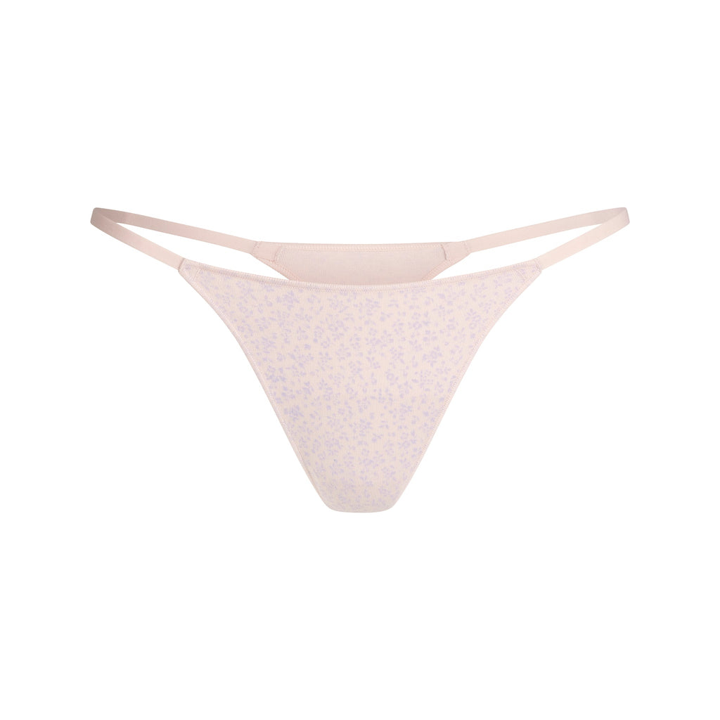 LIGHTWEIGHT COTTON STRING THONG | MORGANITE DITSY FLORAL