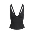 COTTON SHAPEWEAR CORSET | SOOT