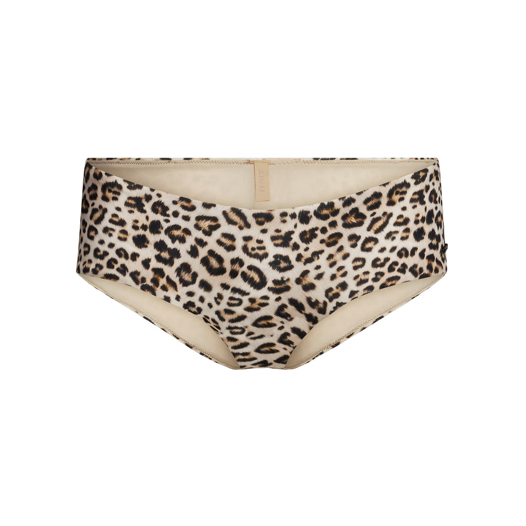SIGNATURE SWIM HIPSTER BIKINI BOTTOM | CHAMPAGNE LEOPARD PRINT
