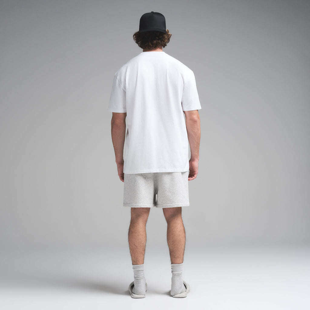 HEAVYWEIGHT COTTON MENS RELAXED T-SHIRT | CHALK