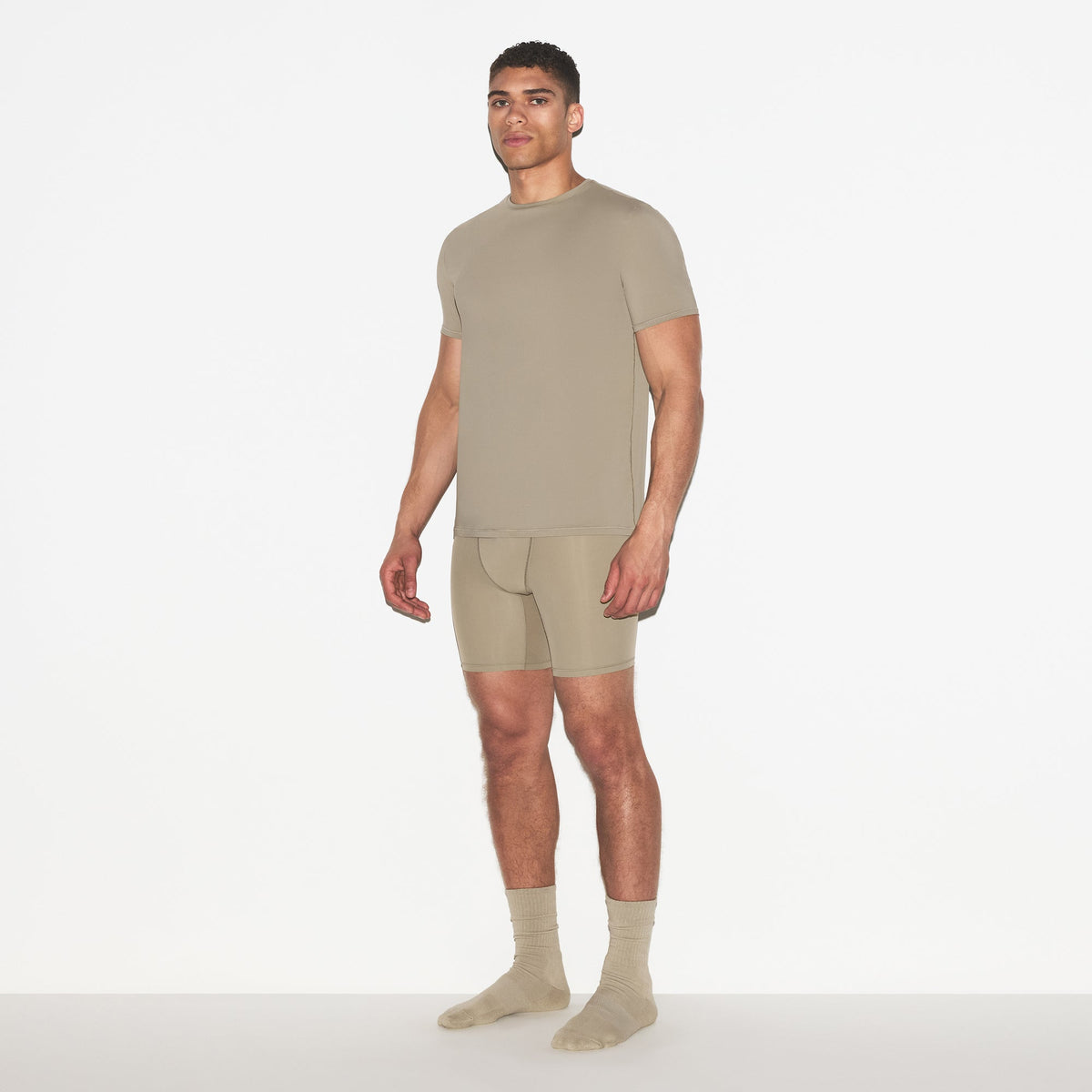 SKIMS FLEX MENS T-SHIRT | DUNE